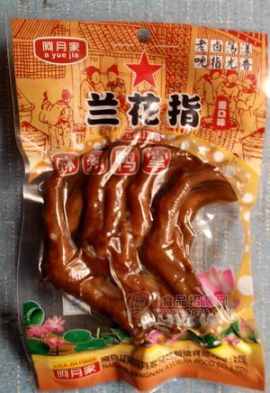 “兰花指”麻辣鸭掌