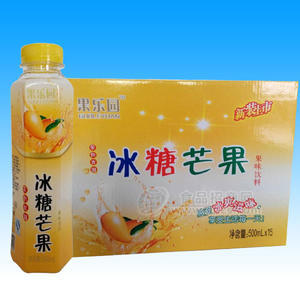 果樂(lè)源 冰糖芒果500ml*15