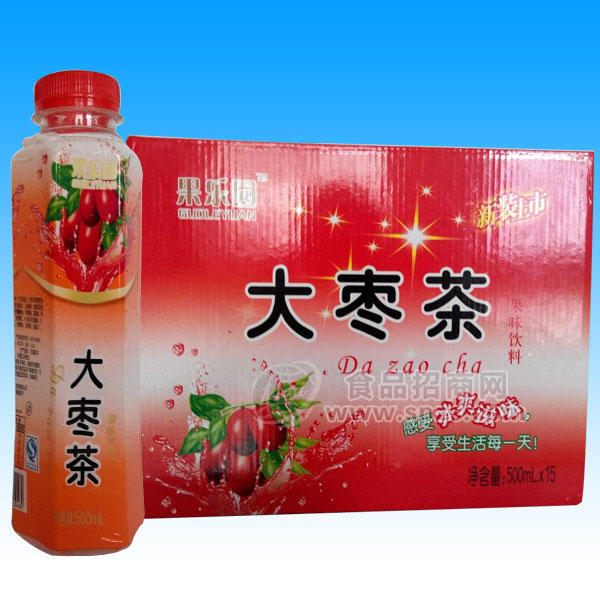 ·果乐源 大枣茶500ml*15 