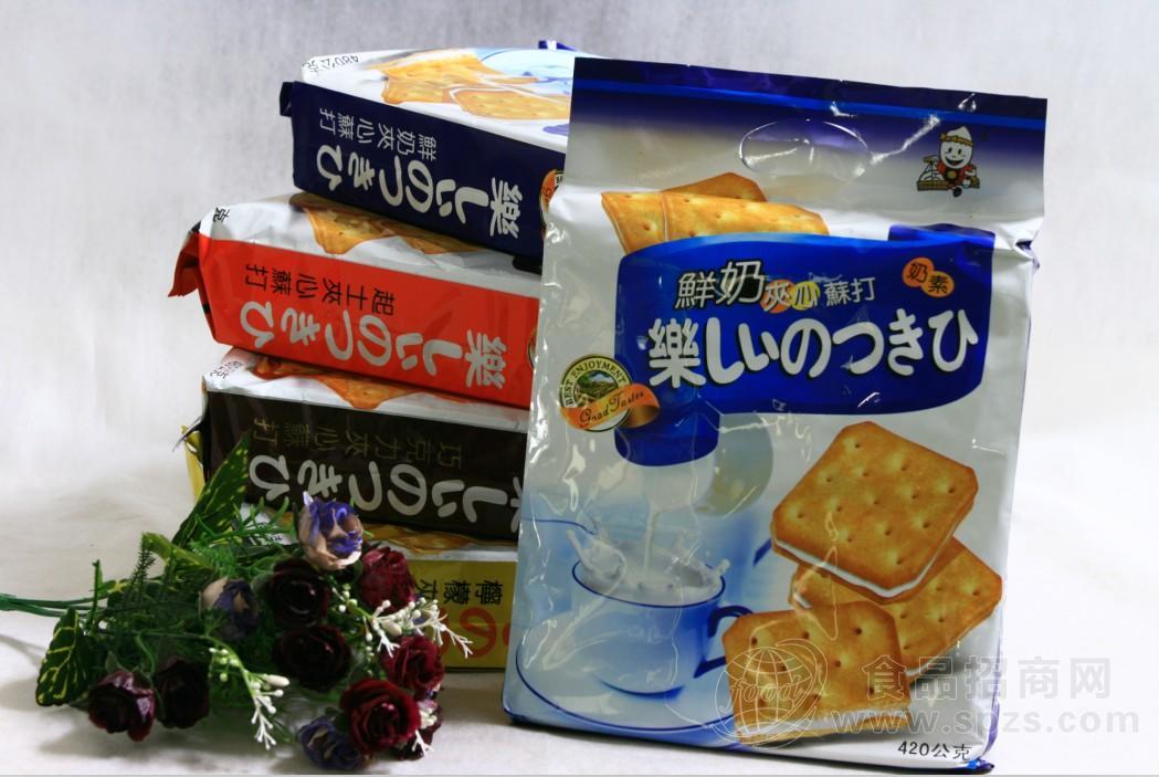 夹心苏打饼干420公克*12入/箱