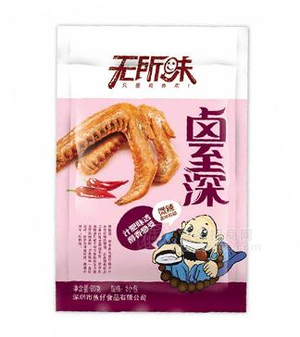 无所味卤鸭翅微辣味60g