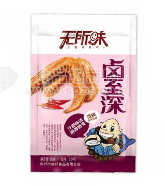 無所味鹵鴨翅微辣味60g