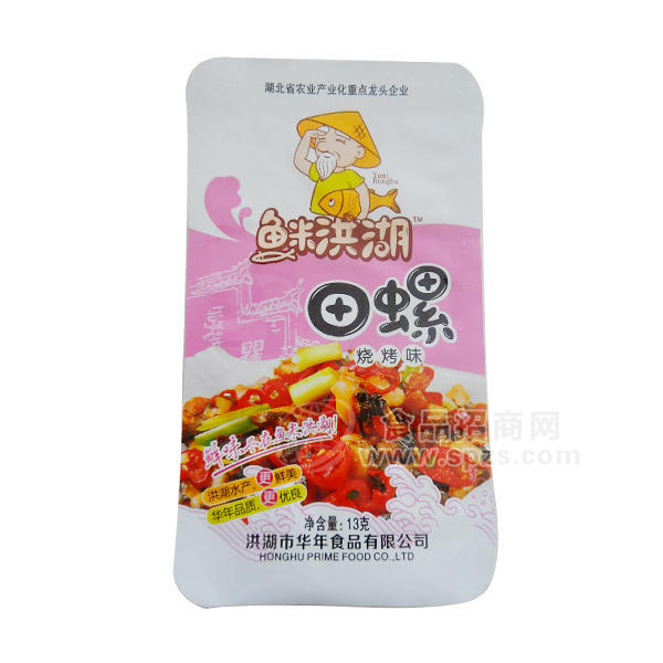 ·鱼米洪湖田螺烧烤味13g 