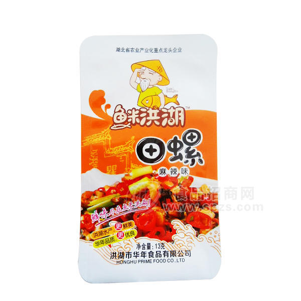 ·鱼米洪湖田螺麻辣味13g 