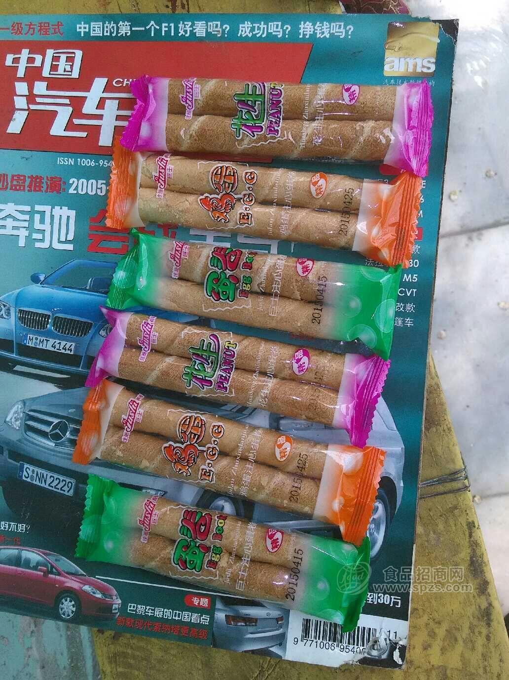 花生鸡蛋卷