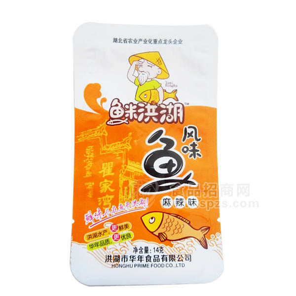 鱼米洪湖风味鱼仔麻辣味14g