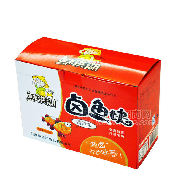鱼米洪湖卤鱼块香辣味盒