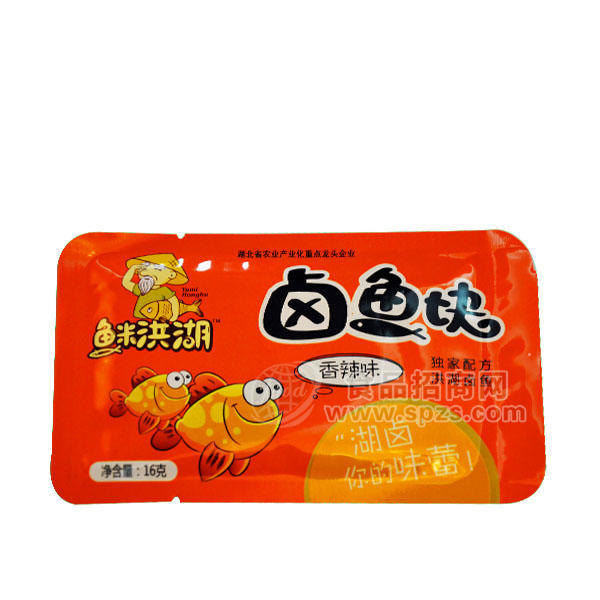 鱼米洪湖卤鱼块香辣味16g
