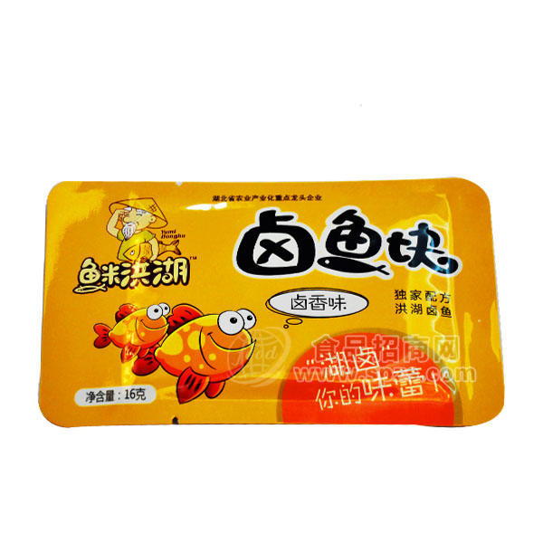 鱼米洪湖卤鱼块卤香味16g