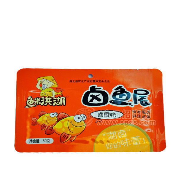 鱼米洪湖卤鱼尾卤香味30g
