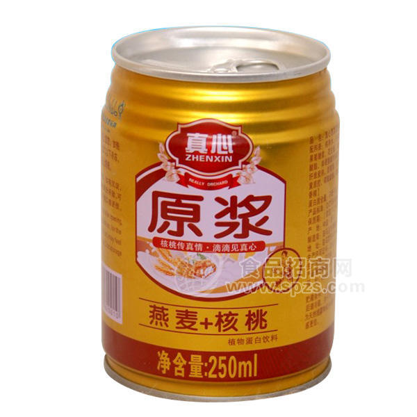 真心 原漿燕麥核桃250ml