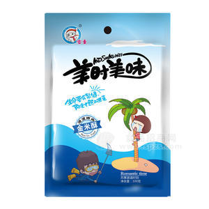 雪童美時(shí)美味金米蘇膨化食品  90g