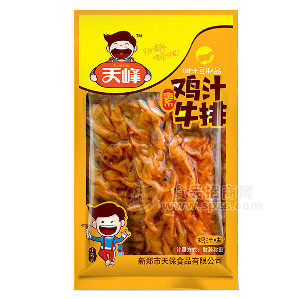 ·天峰 鸡汁牛排 调味豆制品 鸡汁味 