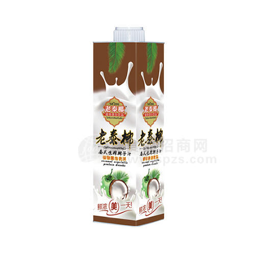 ·老泰椰 泰式生榨椰子汁饮料1L 