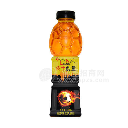 ·公牛能量玛咖维生素能量饮料600ml 
