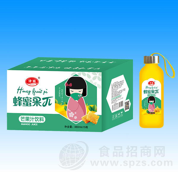 津派芒果汁饮料380mlx15瓶