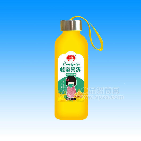 ·津派芒果汁饮料380ml 