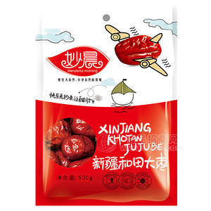 妙晨 新疆和田大枣500g