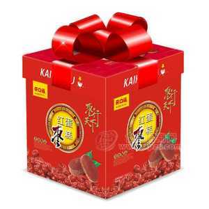 开口福红枣蛋糕礼盒装