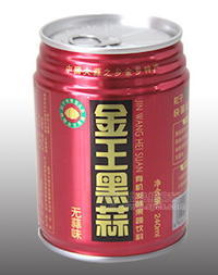 金王黑蒜有機(jī)發(fā)酵果蔬飲料罐裝