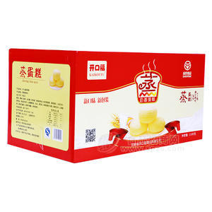 開口福 蒸蛋糕 奶香蛋糕 糕點(diǎn) 2kg