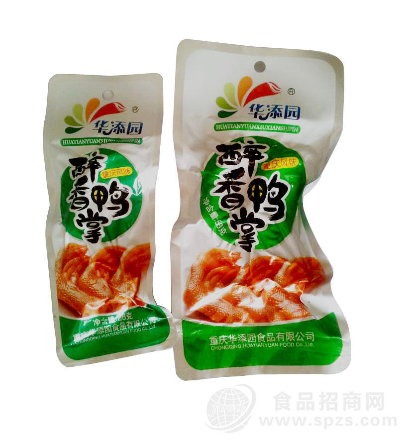 华添园醉香鸭掌