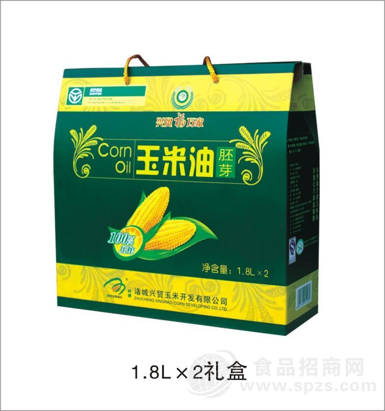 福万家“黄金液体”玉米胚芽油，兴贸福万家玉米油