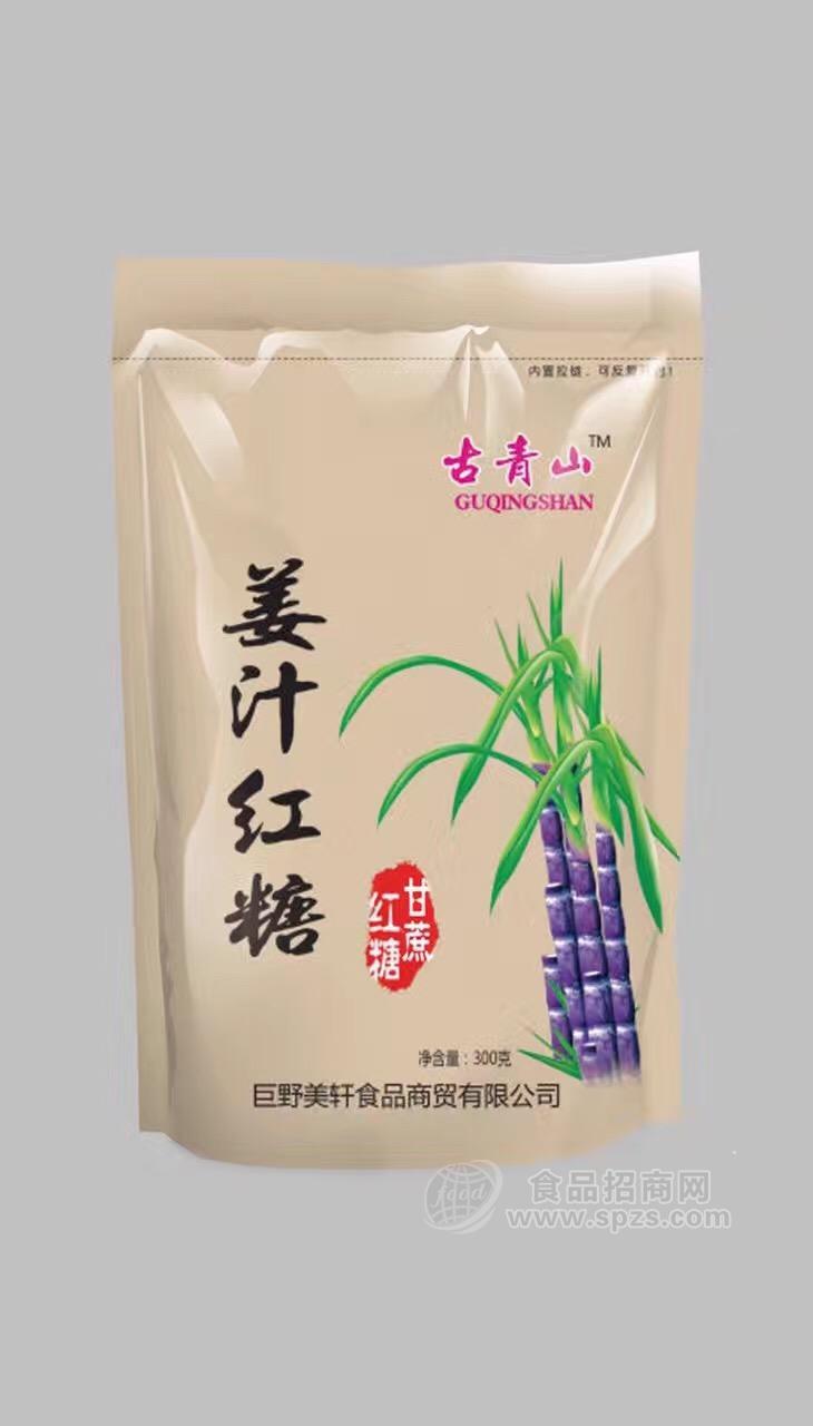 古青山姜汁红糖158g