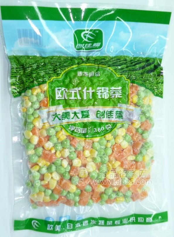 創(chuàng)佳福速凍歐式什錦菜360g