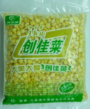 創(chuàng)佳福速凍甜玉米粒1kg