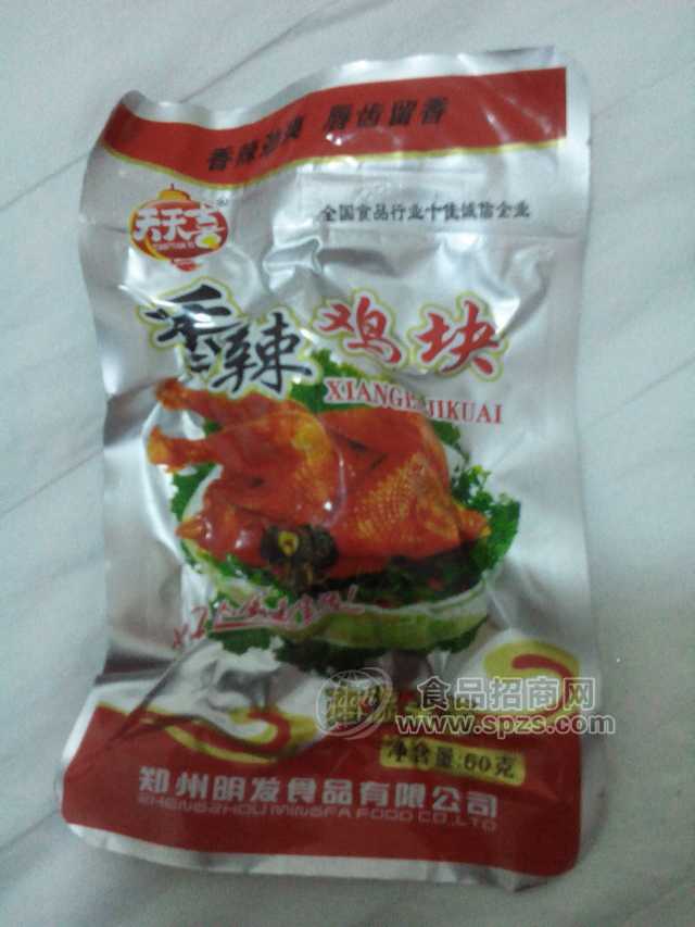 休閑食品 天天喜香辣雞塊