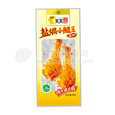 天天喜鹽焗小腿王香辣休閑食品35g