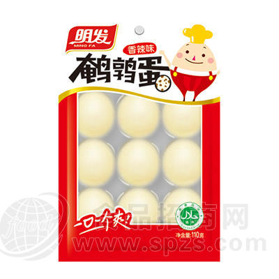 天天喜蛋制品 香辣味鹌鹑蛋110g