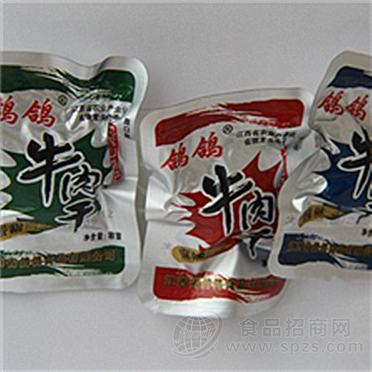 牛肉干鸽鸽食品 麻辣/纯味/香甜 休闲