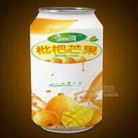 枇杷芒果复合果汁饮料330ml