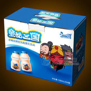 南瑞湾 舒畅发酵型乳酸菌乳饮品 100mlx24瓶