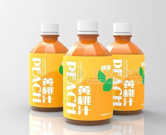 熙帝果汁飲料  黃桃汁