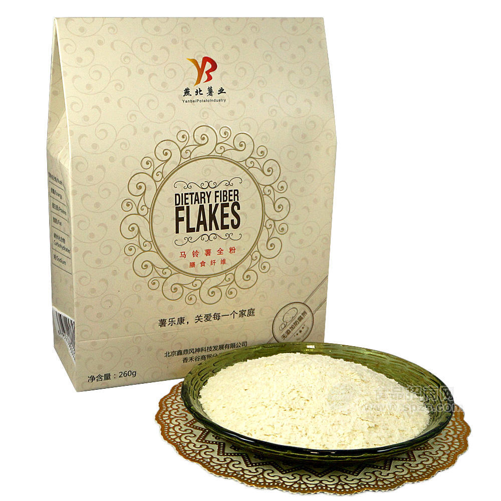 薯樂康馬鈴薯全粉膳食纖維營(yíng)養(yǎng)餐260克盒裝