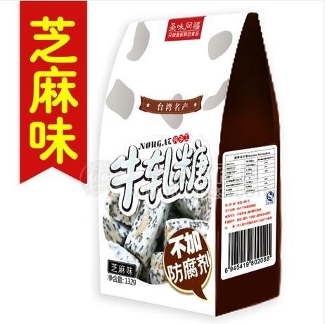 圣味同福 臺灣特產食品牛軋?zhí)侵ヂ槲?32g