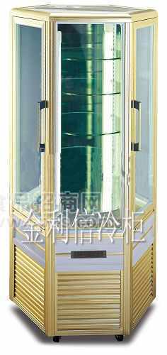 六角旋转展示柜