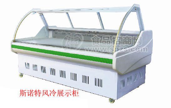 斯诺特风冷展示柜，冷柜厂家 冷柜生产线