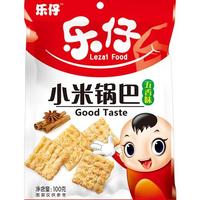 乐仔 小米锅巴 五香味 100克