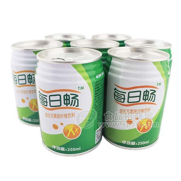 每日暢 益生元果蔬纖維飲料250ml