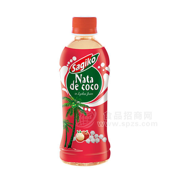 莎吉可 荔枝椰果飲料 500ml