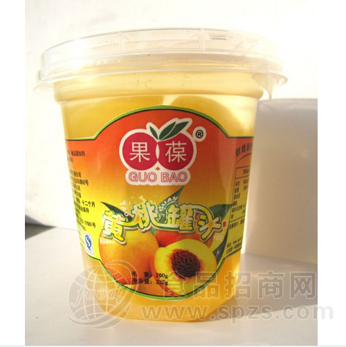黄桃罐头