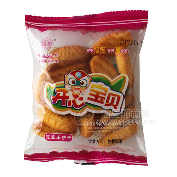 ·志友 开心宝贝饼干 