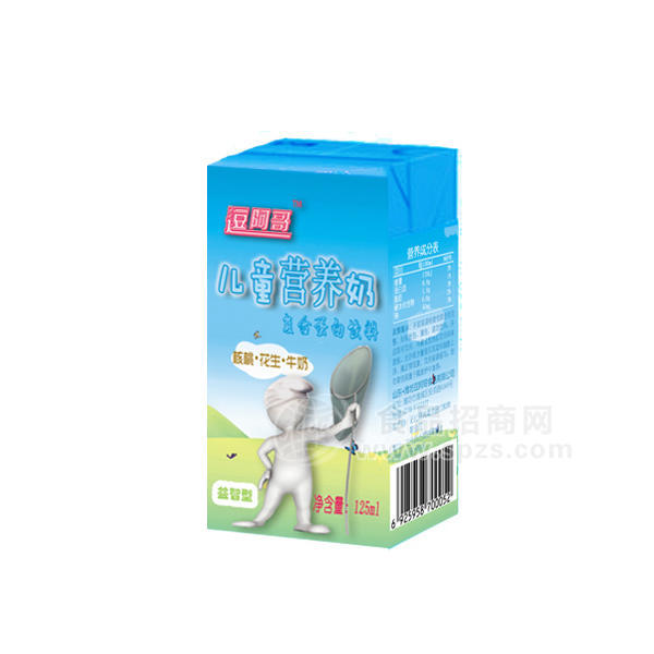 豆阿哥 兒童營養(yǎng)奶125ml 核桃花生奶