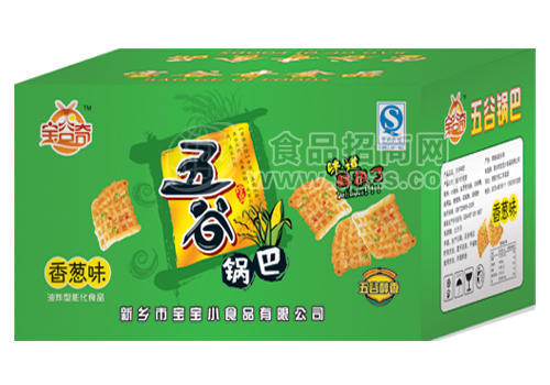 ·五谷锅巴香葱味 