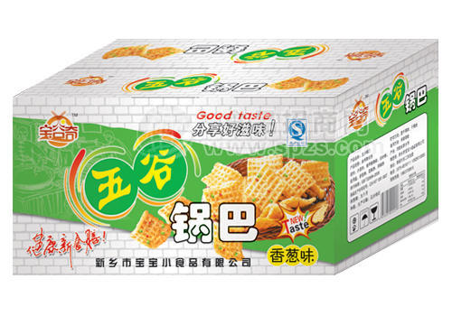 ·五谷锅巴香葱味 