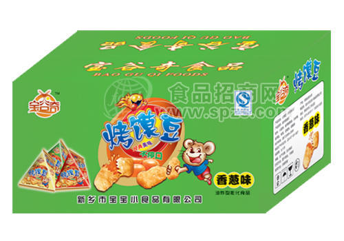 ·烤馍豆香葱味 